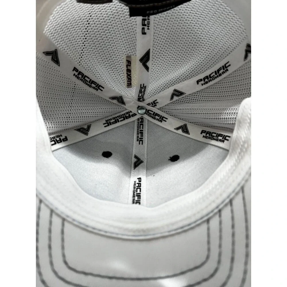 Pacific Headwear 104M Youth Blue Black Mesh Trucker Hat Baseball Flexfit Cap‎